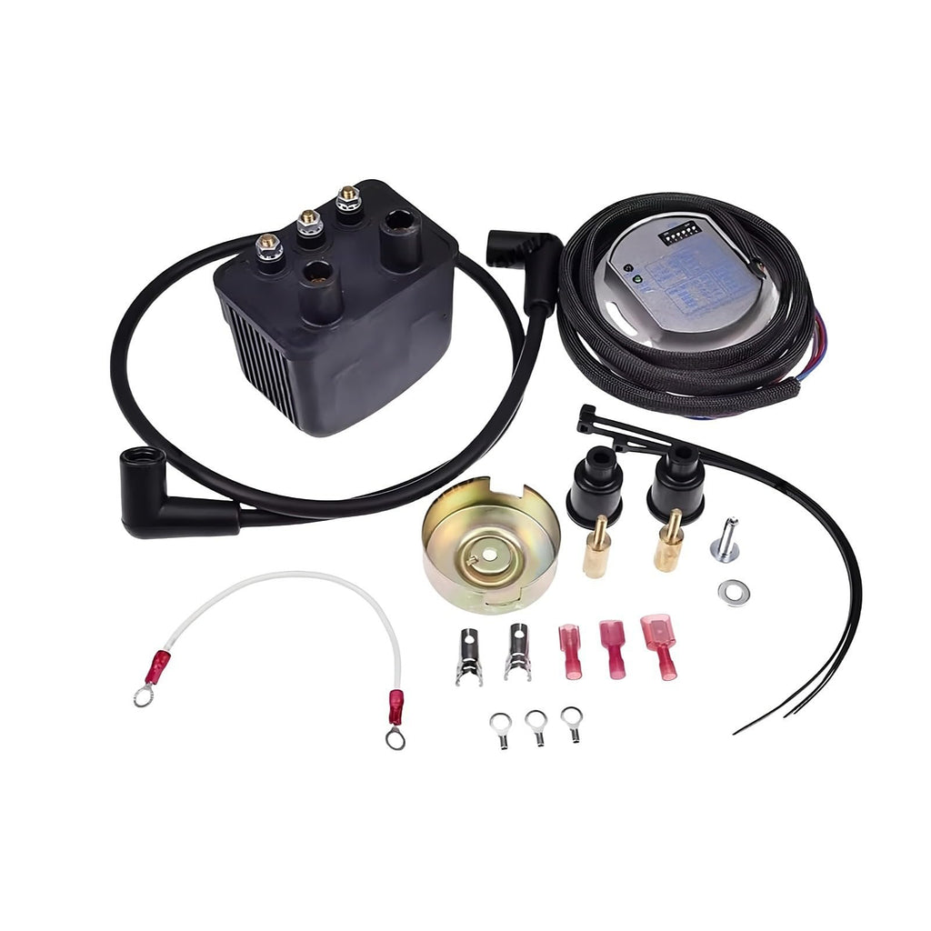 53-660 Programmable Ignition Kit 53-660 Fits for Big Twin Models 1970-1999 (Except Twin Cam) | Fit for Sportster 1986-2003 (Except "S" Models) Replace parts