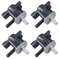 4PCS 136200-7010 Vapor Canister Purge Solenoid Valve Fits for Toyota 2010-2012 for Corolla 2009-2013