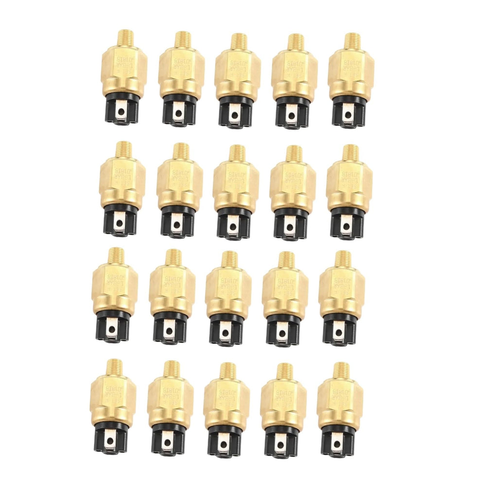 20pcs 09812682 Oil Pressure Sensor Sensor Oil Pressure Switch Fits for Excavator Replacement Accessories