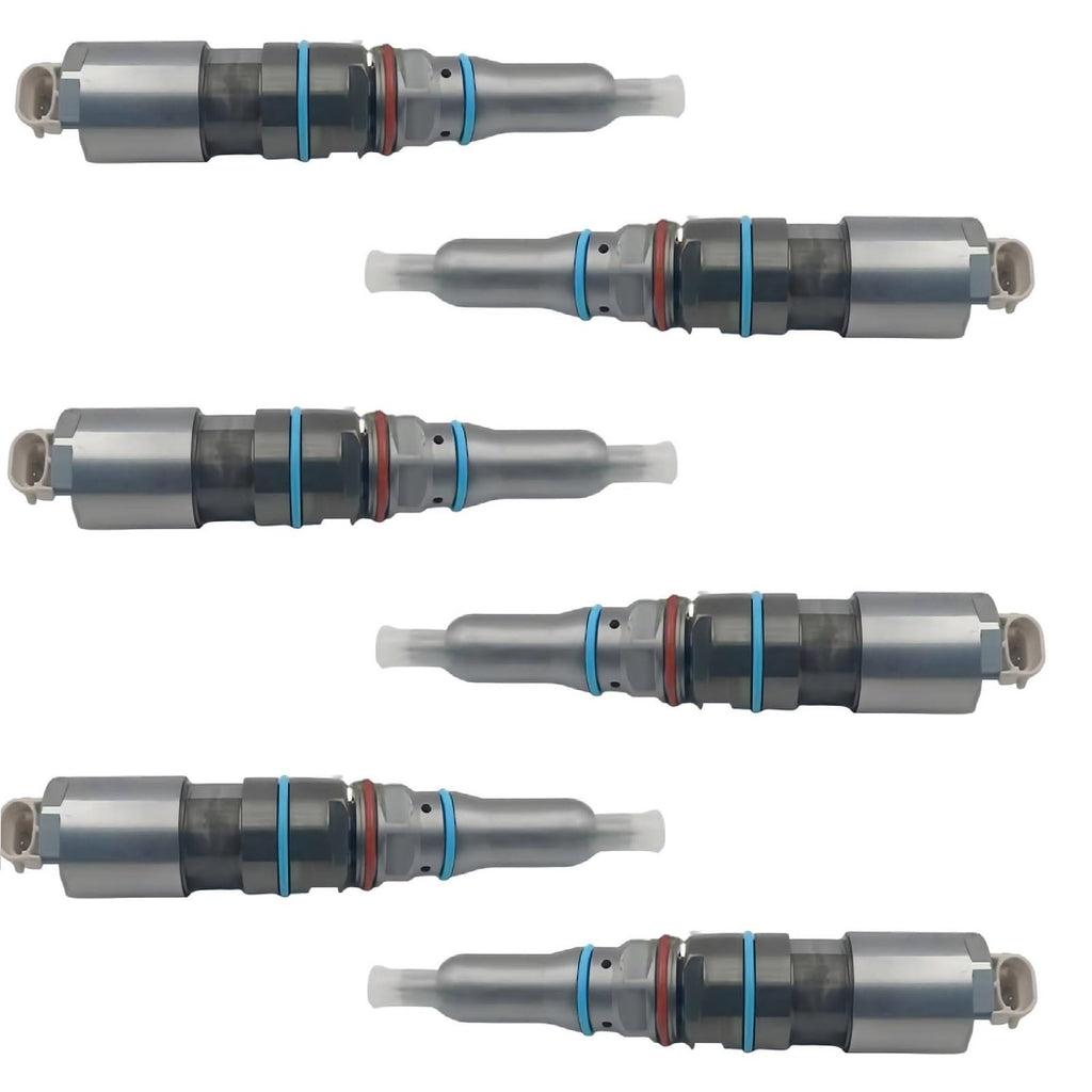 6PCS Fuel Injector 456-3493 4563493 Fits for CAT C9.3 Engine 336EL 336FL