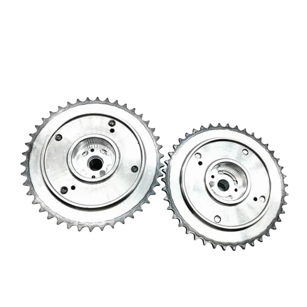 24321-2E200 24350-2E201 Engine Timing Chain Kit with 2PCS Intake&Exhaust CVVT Gear 24350-2E200 24370-2E200 Fits for 2014-16 Elantra Tucson Kia Soul Forte5 2.0L,