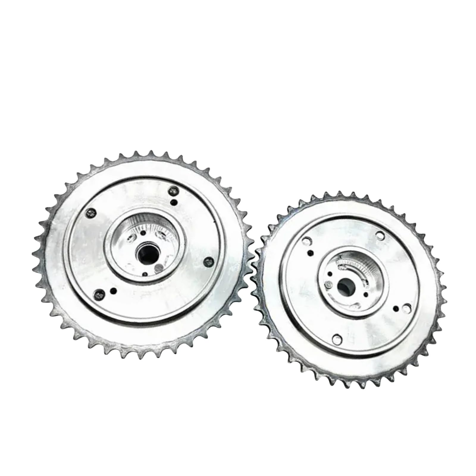24321-2E200 24350-2E201 Engine Timing Chain Kit with 2PCS Intake&Exhaust CVVT Gear 24350-2E200 24370-2E200 Fits for 2014-16 Elantra Tucson Kia Soul Forte5 2.0L,