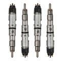 4pcs Fuel Injector 0445120268 400903-00046 Compatible with Daewoo Doosan DX225 DX140 DX340 Excavator 65.10401-7004A