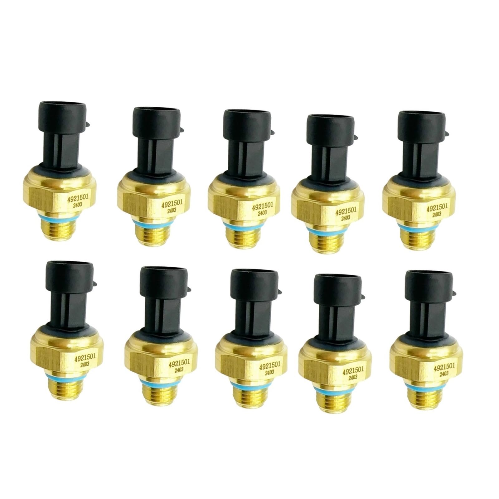10pcs Oil Pressure Sender Switch Sensor 4921501 3084521 904-7113 9047113 Compatible with N14 ISM Turbo