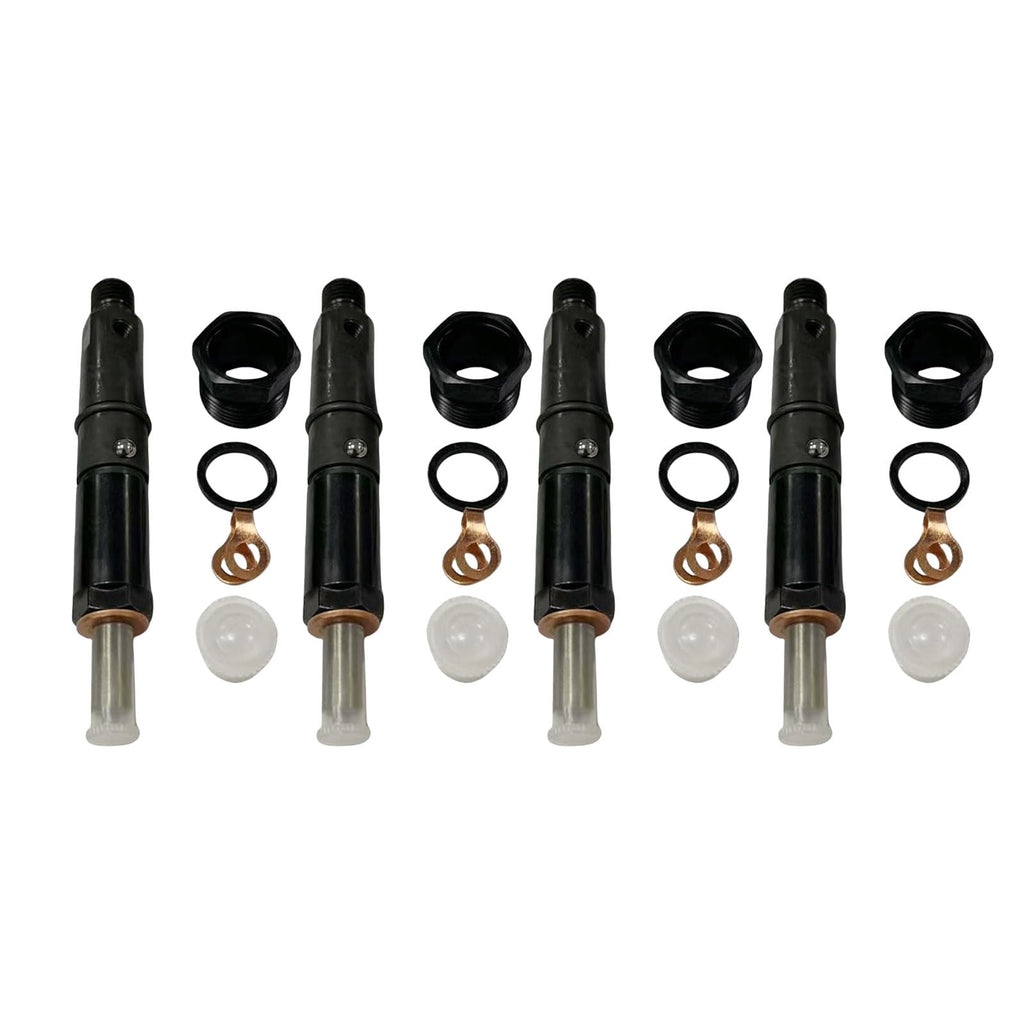 4pcs J909475 Diesel Fuel Injector Fits for CASE Backhoe Loader 580E 580SE