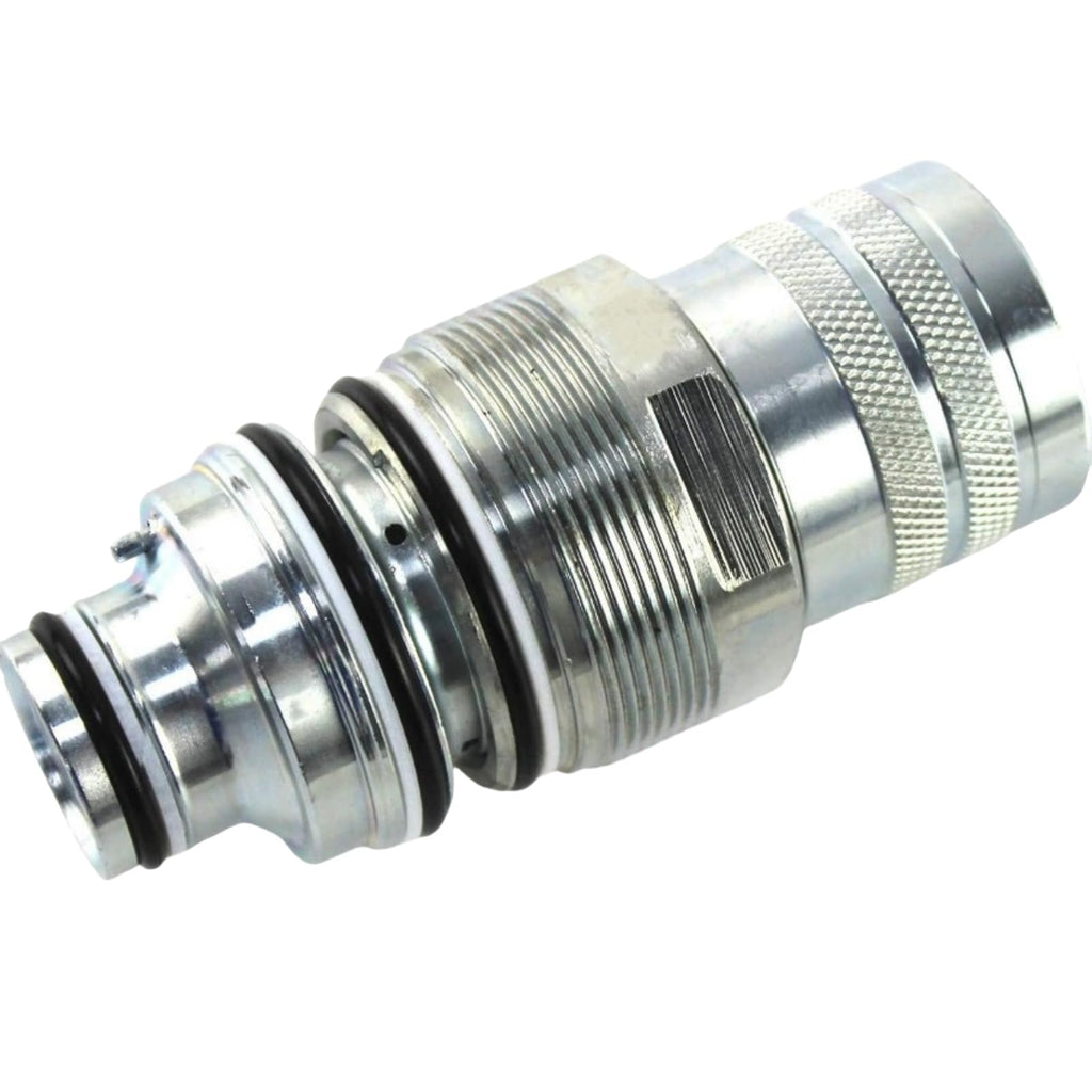 Sgaorcpas Male Female Flat Face Coupler Kit AT406474 AT406475 For John Deere Loader 320E 323E 328E 326E 329E 332E 318E 333E 319E
