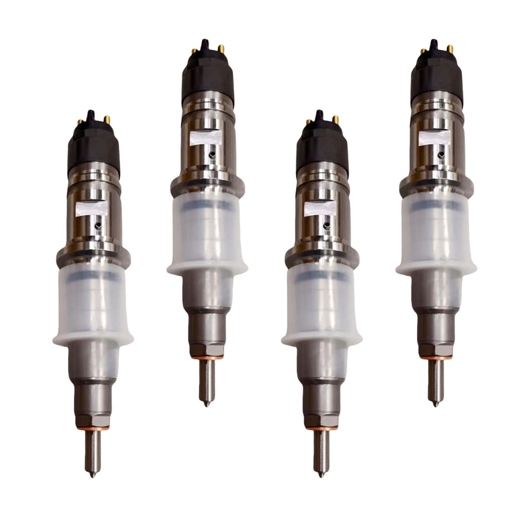 4pcs 0445120177 5254261 Common Rail Disesl Fuel Injector Fits for Cummins QSB6.7L ISB6.7L QSB4.5L Engine