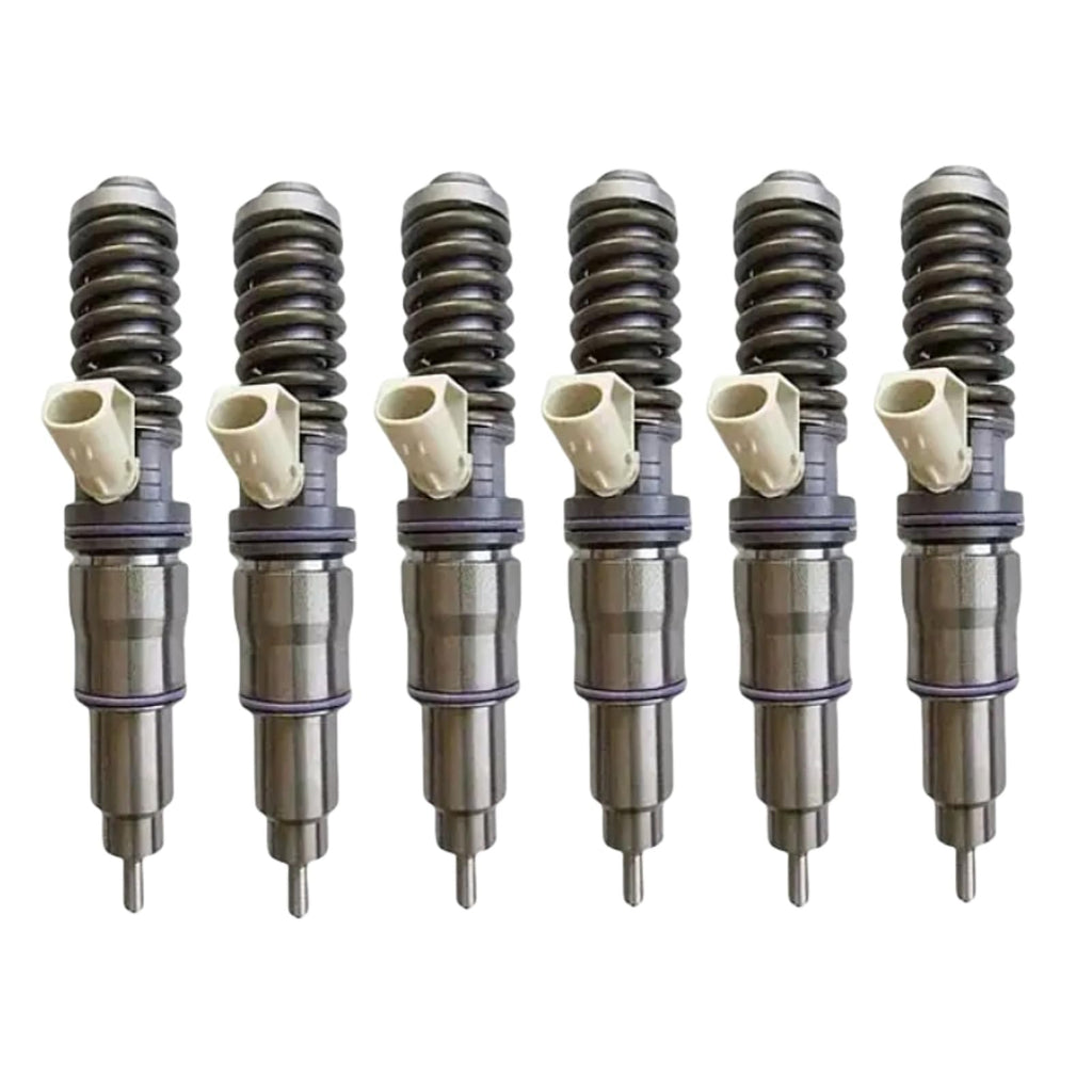 6pcs 21371673 21340612 BEBE4D24002 Fuel Injector Common Rail Injector Fits for Volvo D13 Engine Aftermarket Parts