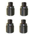 4PCS 90121-HM5-930 90121-HC4-000 Swing Arm Pivot Bolt Fits for Honda for Rancher 350 TRX350 2x4 4x4 2000-2006