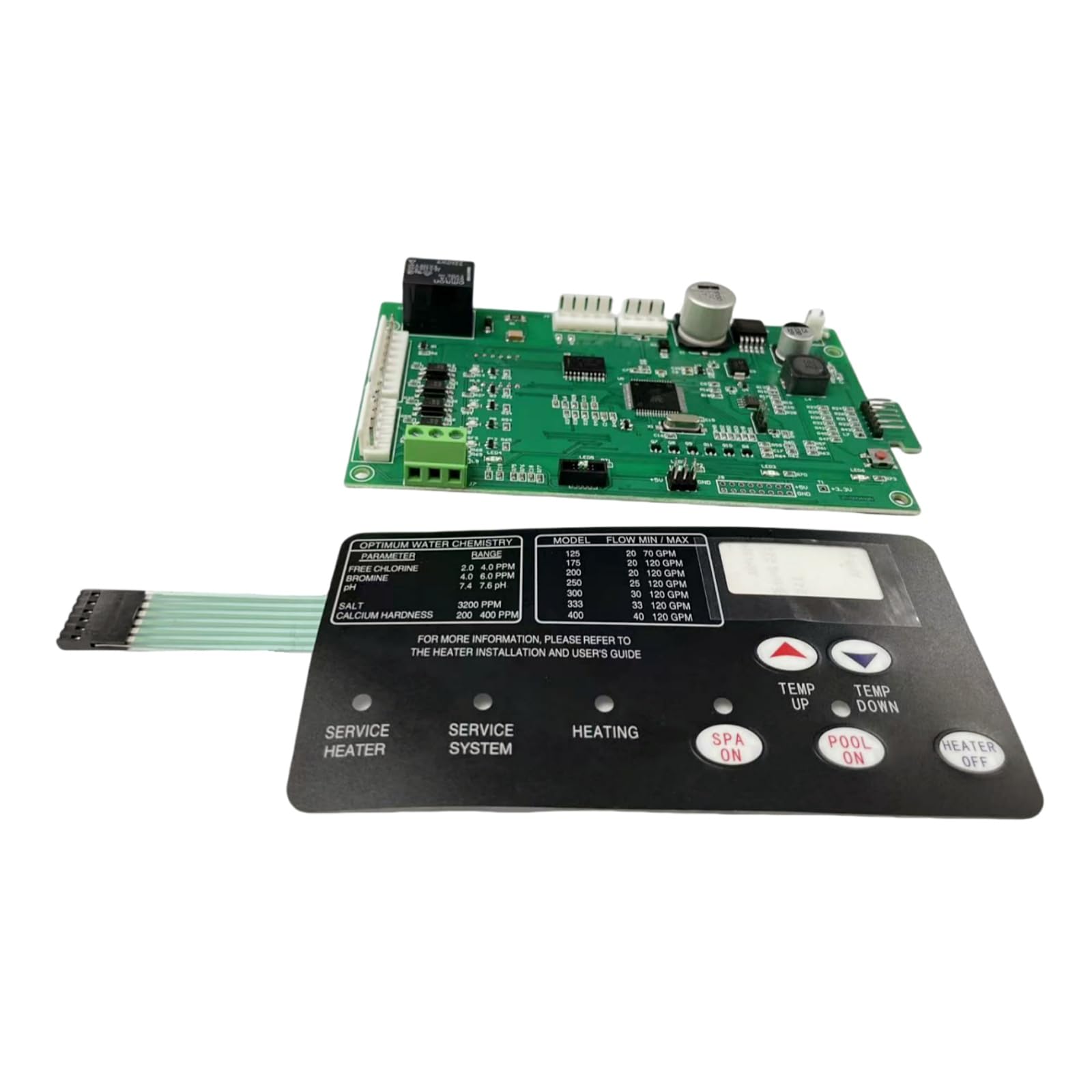 42002-0007S Control Board Kit Fits for Pentair for Master Temp 400