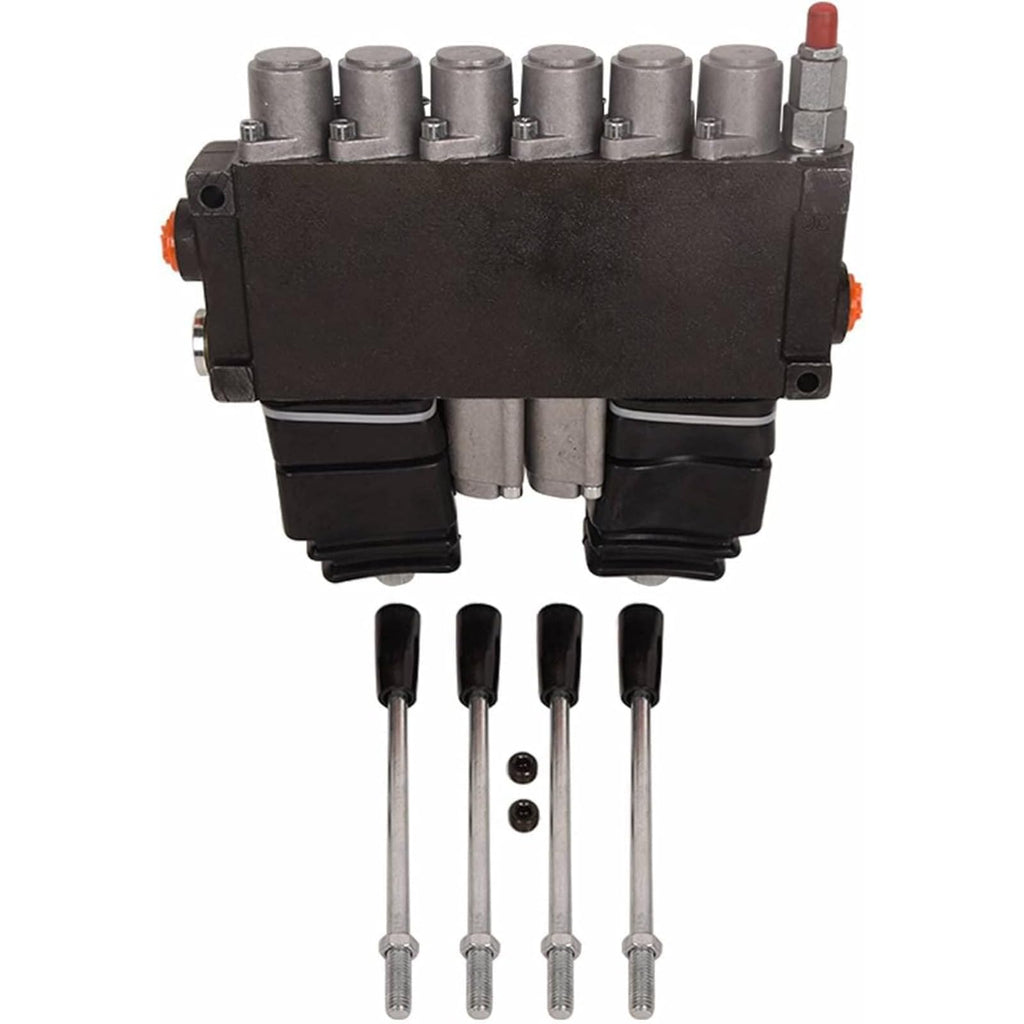 P4016A12J  A0216A0072 Hydraulic Control Valve W/ 4 Joysticks 6 Spool Fits for Excavator Replace parts