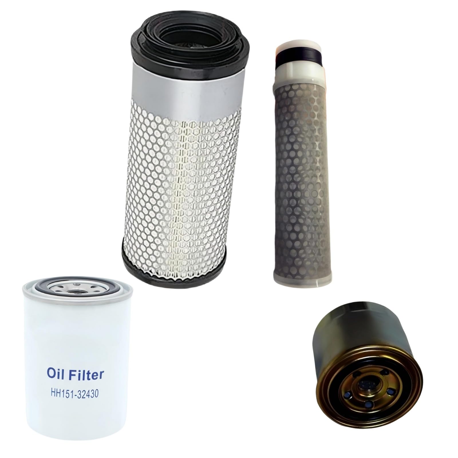 HH15132430 TC02016320 1522143170 T027093220 Filter Kit Fits Kubota Excavator U35-4