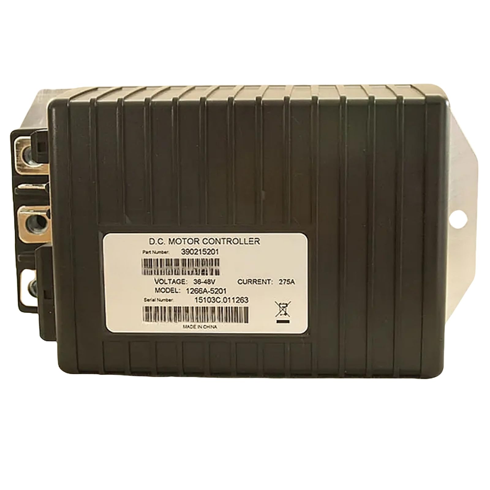1266A-5201 36-48V 275A DC Motor Controller Compatible with 0-5kΩ Fits for Club Car Golf Carts