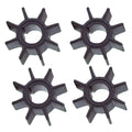 4PCS Cooling Pump Impeller 334-65021-0 Fits for Tohatsu Outboard 9.9HP 15HP 18HP