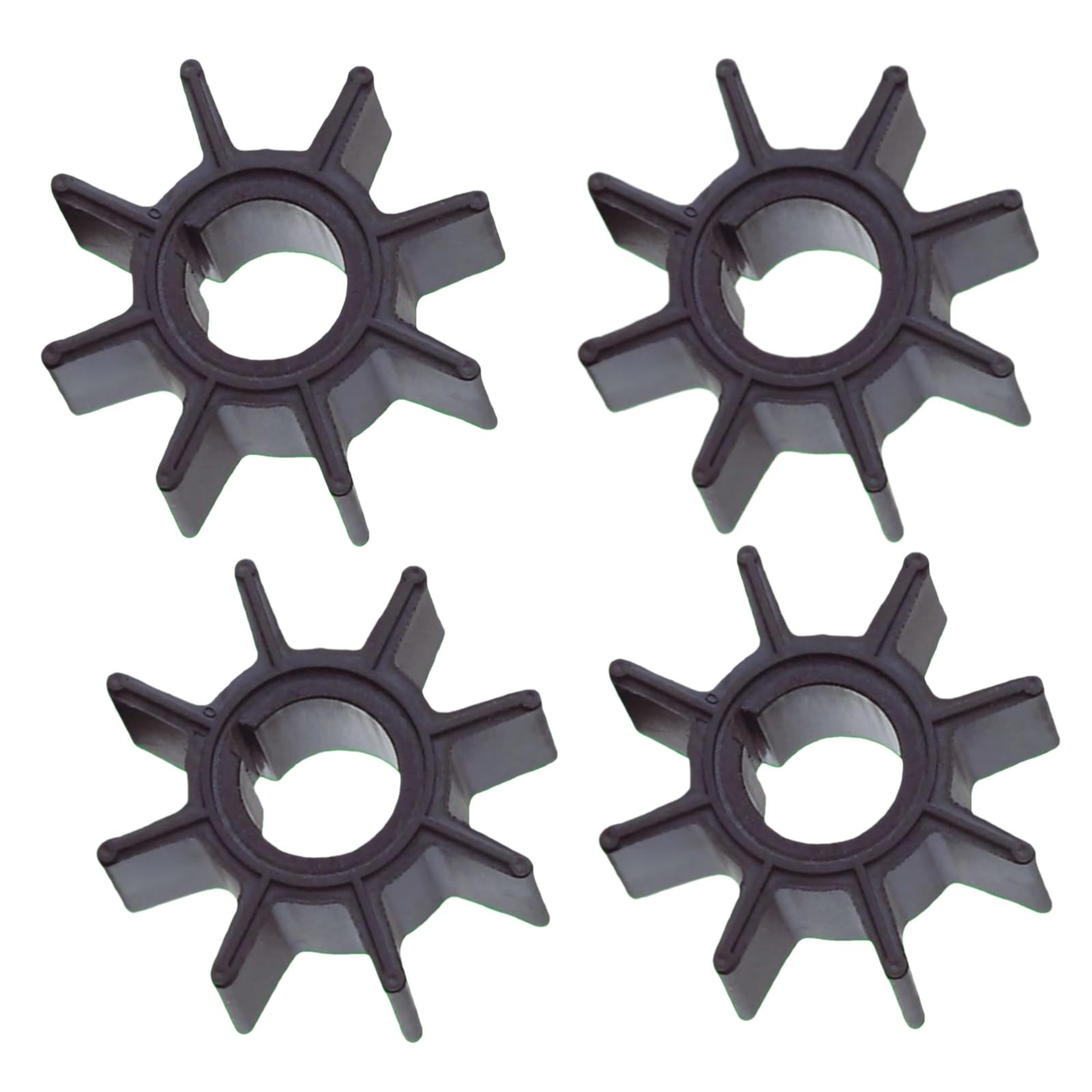 4PCS Cooling Pump Impeller 334-65021-0 Fits for Tohatsu Outboard 9.9HP 15HP 18HP