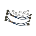 Motor Brush Kit with Springs Set 7016781 Fits for JLG 800A 800AJ 1532E 1932E 2033E 2046E 2646E 2658E
