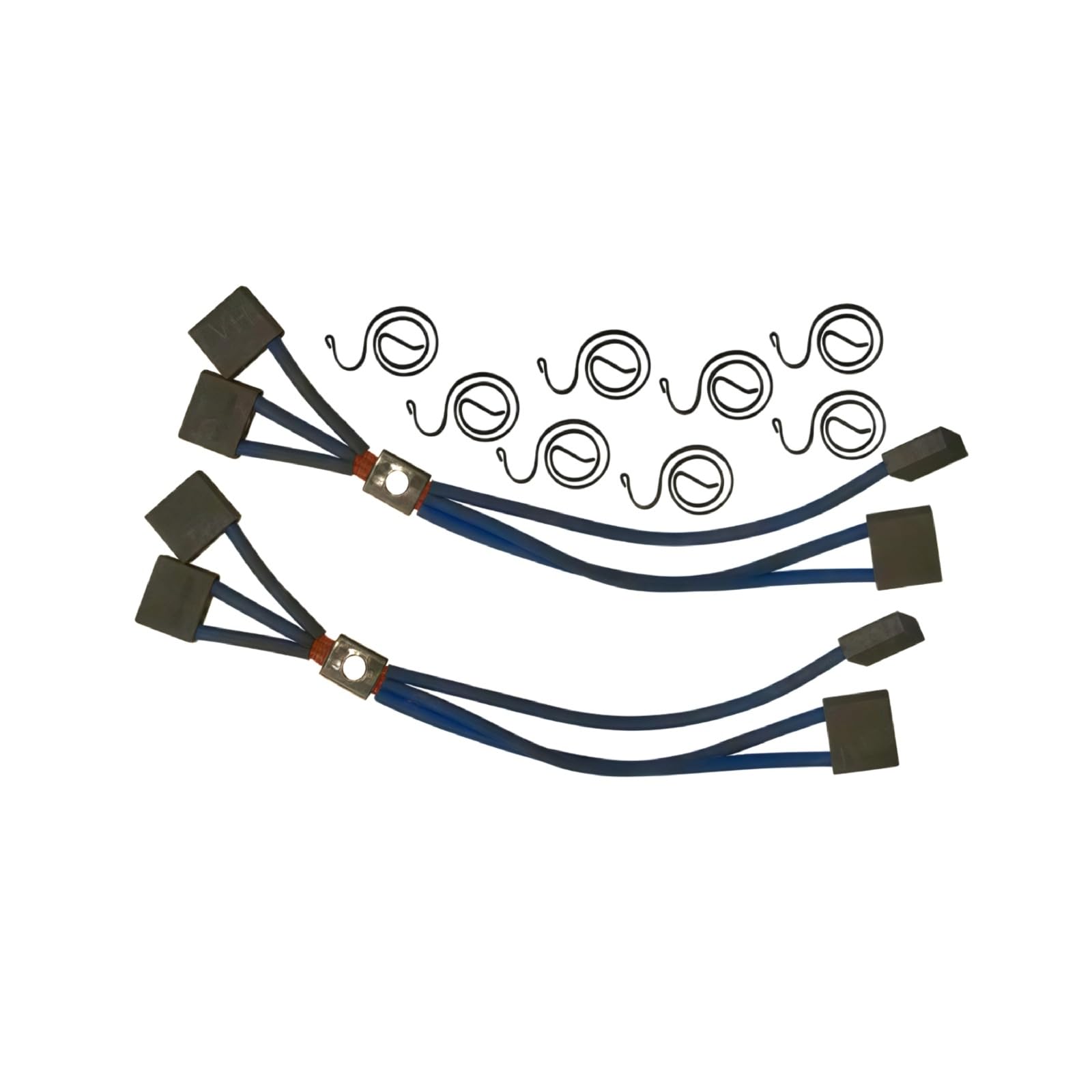 Motor Brush Kit with Springs Set 7016781 Fits for JLG 800A 800AJ 1532E 1932E 2033E 2046E 2646E 2658E