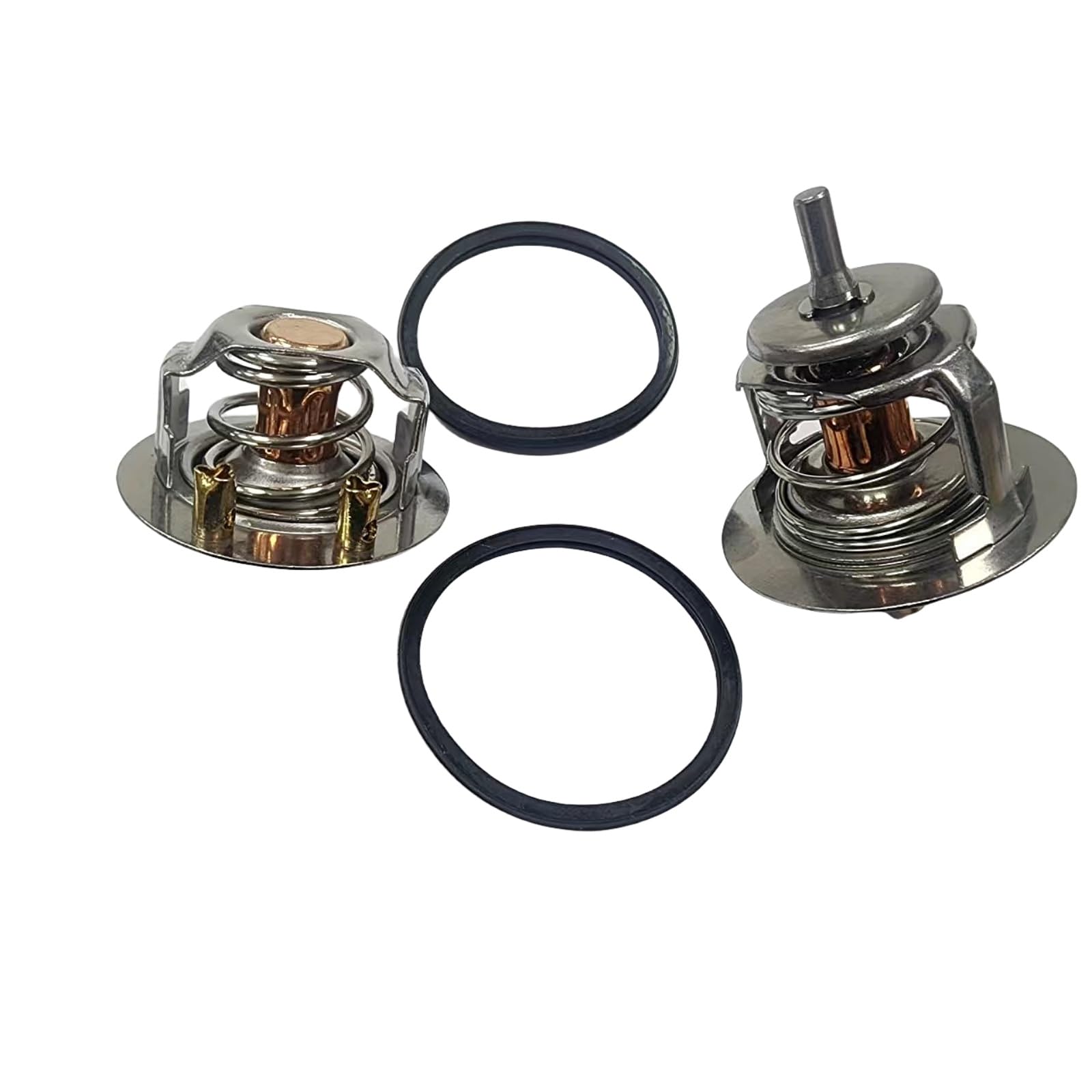 1 Set Engine Coolant Thermostat 8973007891 8973007902 Compatible with ISUZU NPR NKR NRR NQR 4HF1 4HG1 4HE1 4HK1 4.3L 4.8L 5.2L 1998-2016