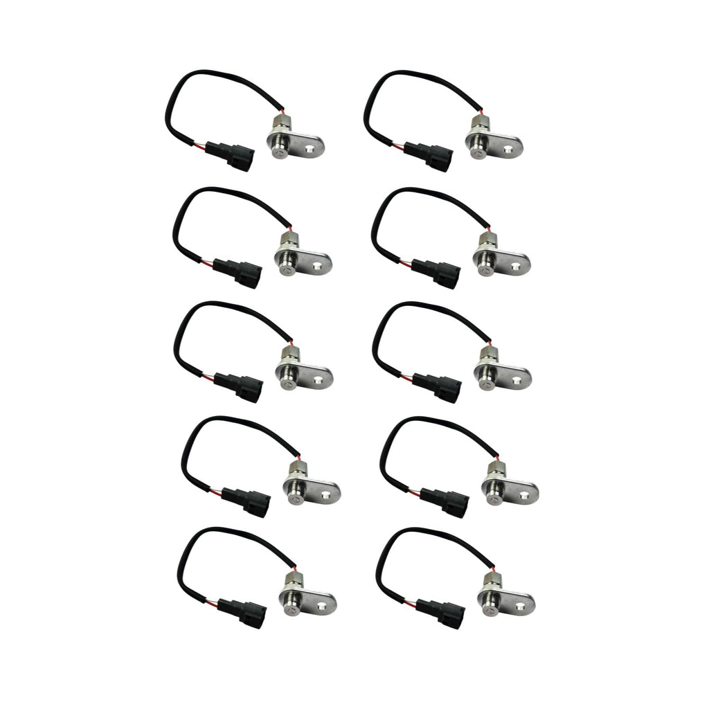 10pcs Crankshaft Position Sensor 1815107131 1-81510713-1 Compatible with Hitachi Excavator ZAX450 ZAX470 ZAX480 Engine 6WG1
