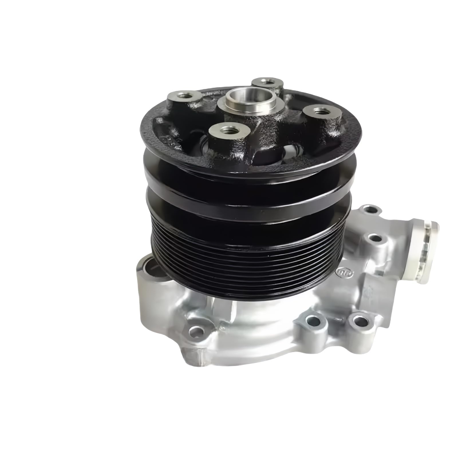 Water Pump 8-98042848-2 1-87310835-0 8-98042-848-2 Replacement for Isuzu 6HK1 1873109740 Pulley Using 9PK Cooling Belt FSR FVR Euro 3 Standard Aluminum Cover