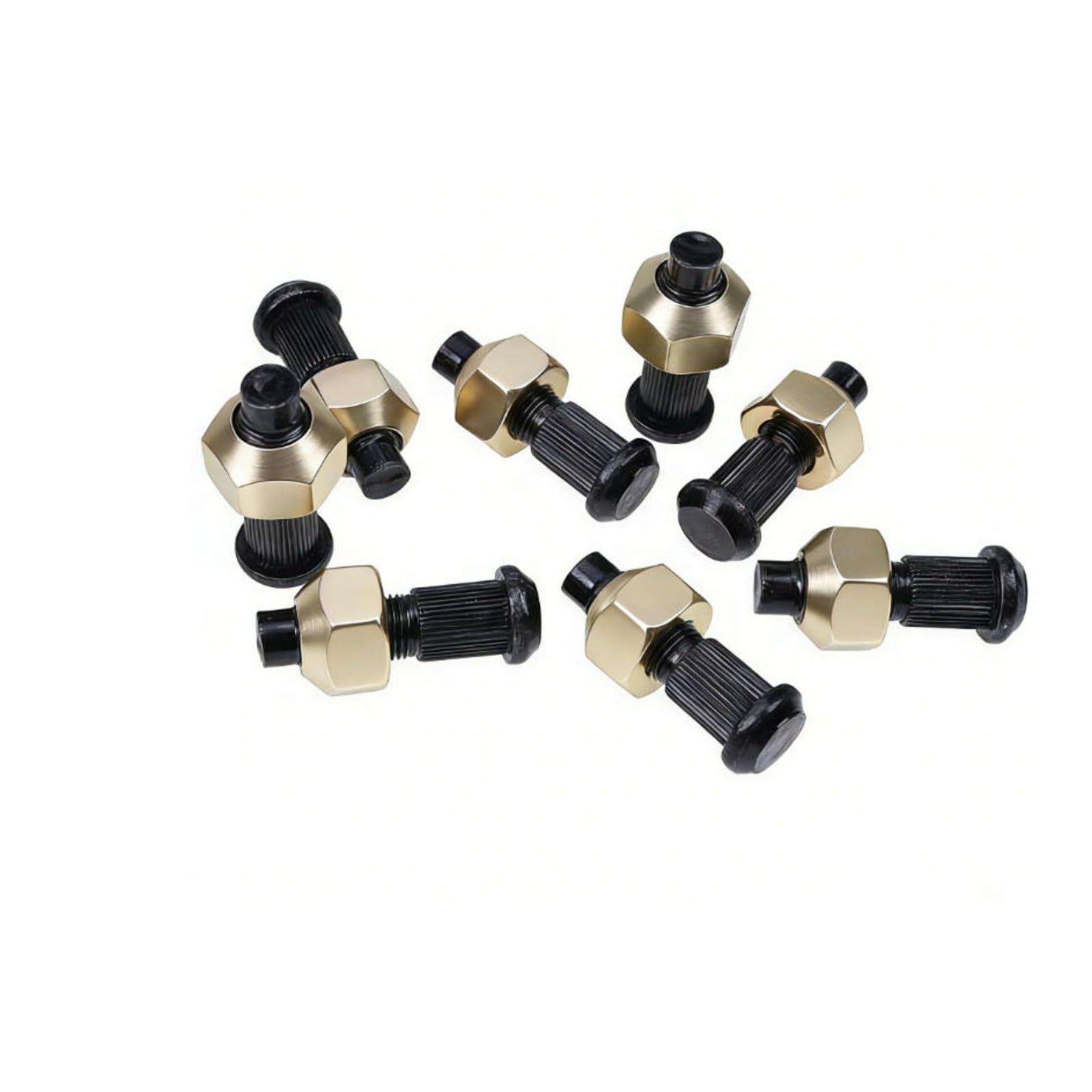 8PCS Lug Nut & Stud Kit Fits for Bobcat Skid Steer S220 S250 S300 A220 A300