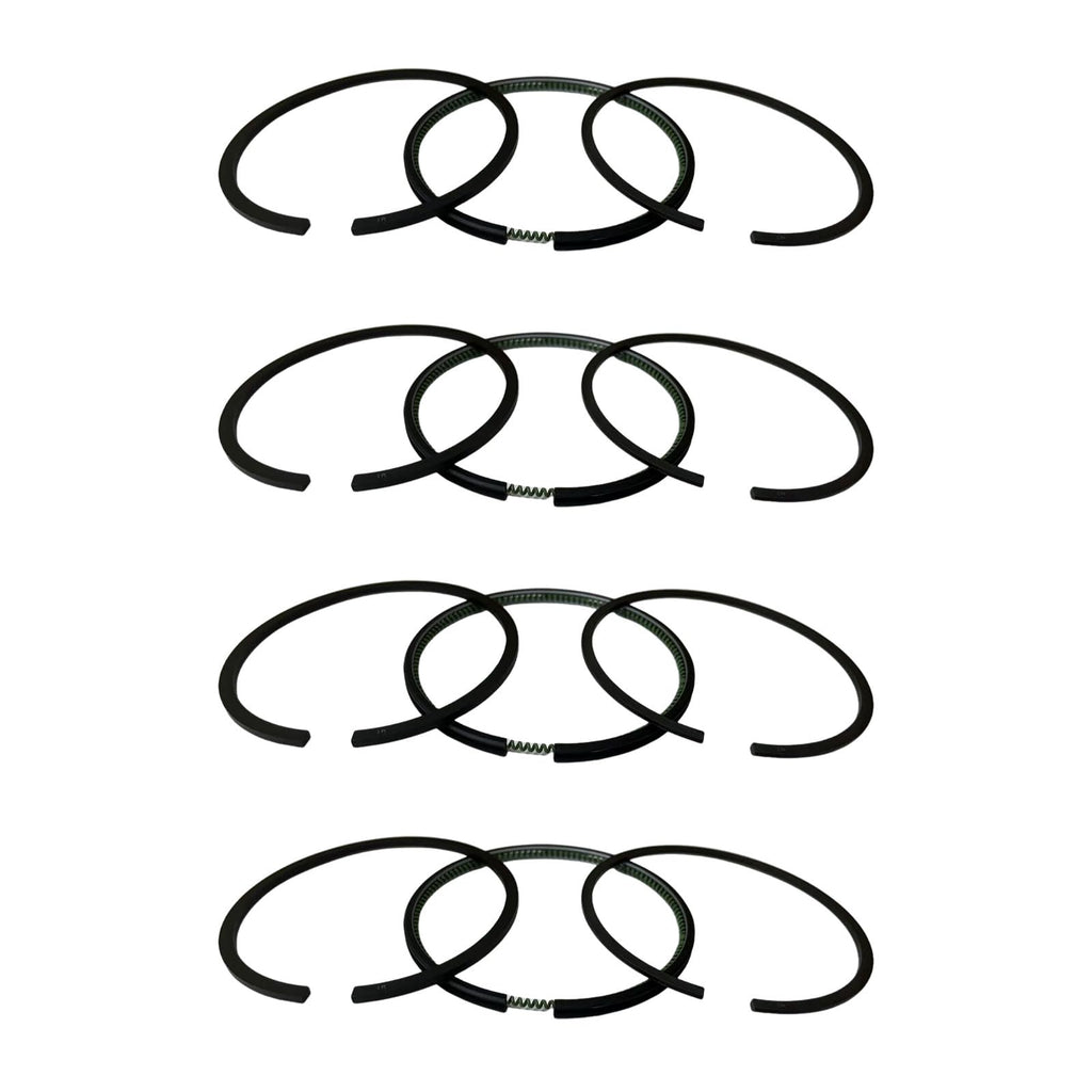 4 Sets C240 Piston Rings Compatible with Isuzu TCM Komatsu FD15 FD20 Forklifts & Truck Replacement