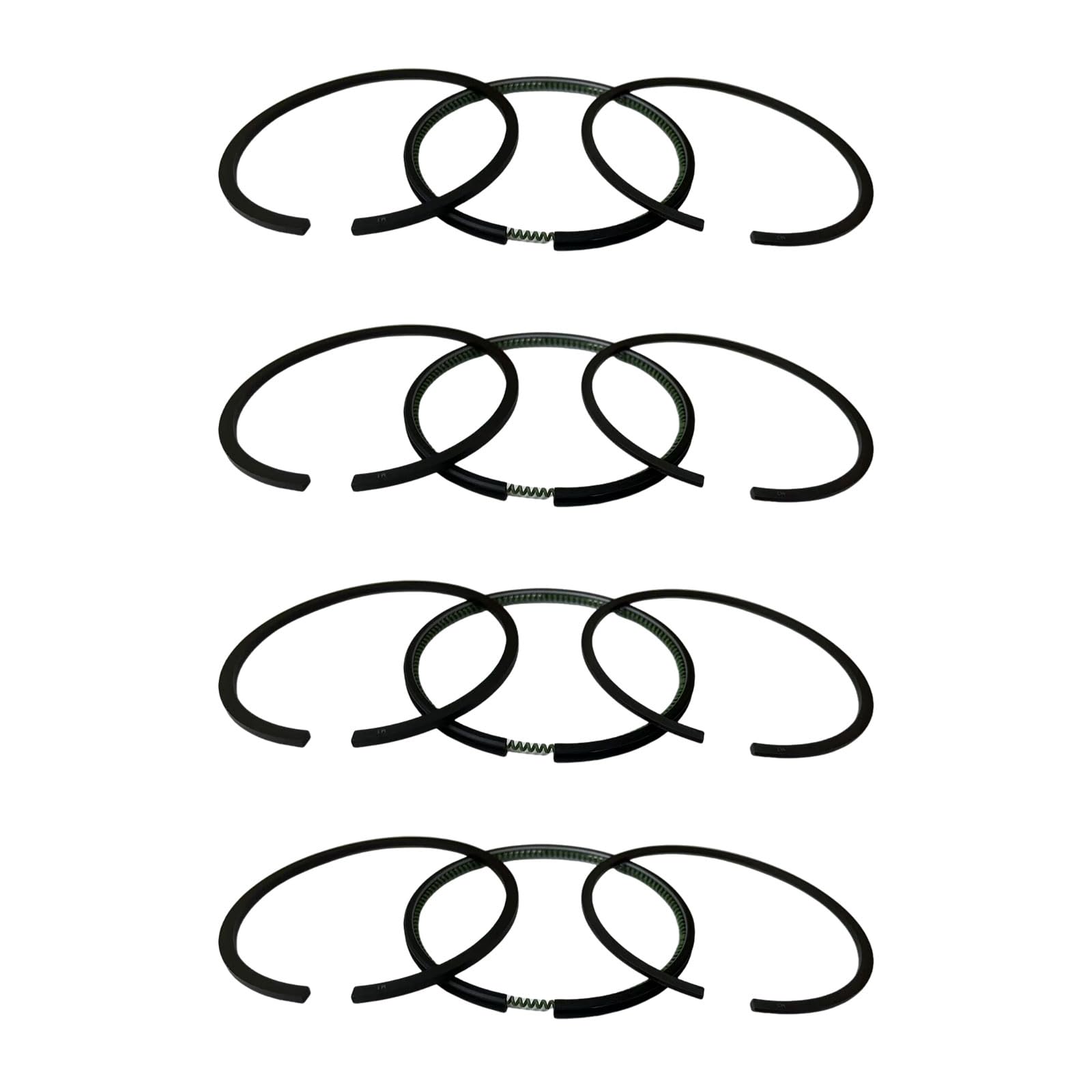 4 Sets C240 Piston Rings Compatible with Isuzu TCM Komatsu FD15 FD20 Forklifts & Truck Replacement