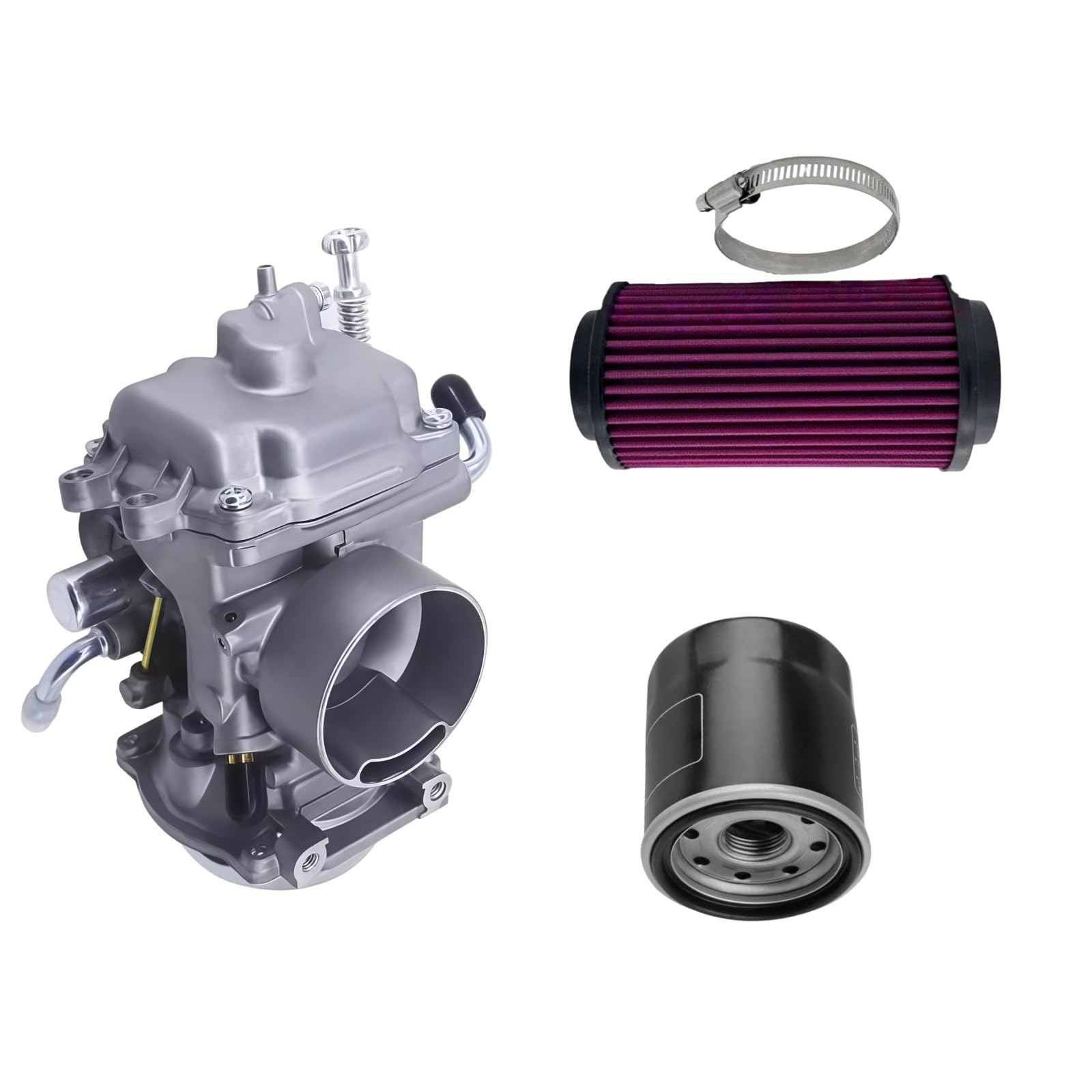 Air Filter Kit W/Carburetor Fits for Polaris for Sportsman 450 500 1996-2008