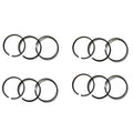 4PCS Piston Rings ME995214 Replacement for Mitsubishi 4D35 Engine (3.0x2.0x4.0mm)