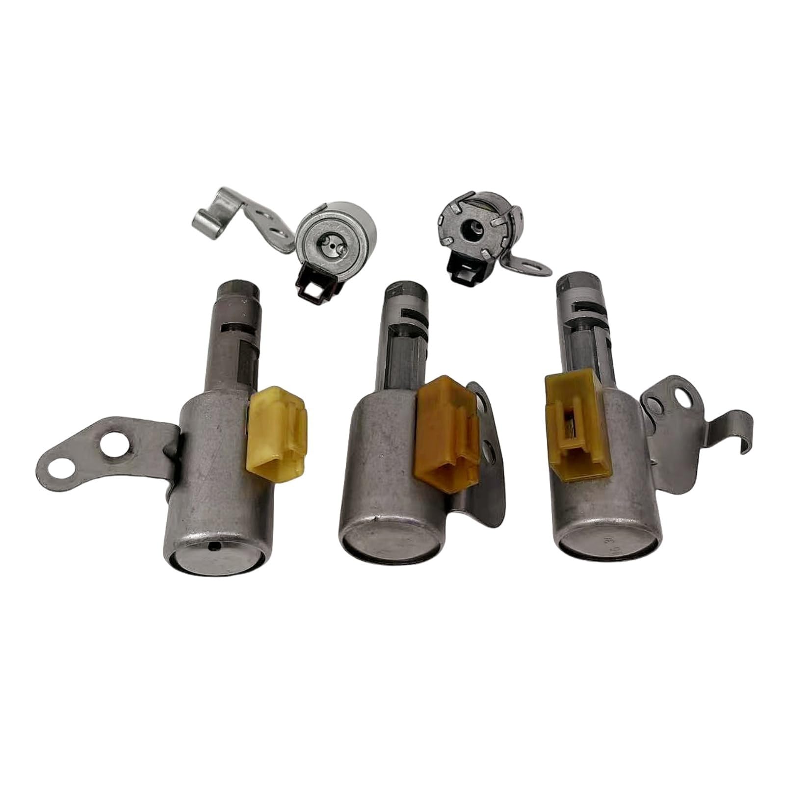U140E U240E U241E 35240-32010 Transmission Solenoids Kit 5PCS/Set Fits for Lexus for Toyota for Solara for Celica for RAV4 for Camry for ES300 for RX300 Replace parts