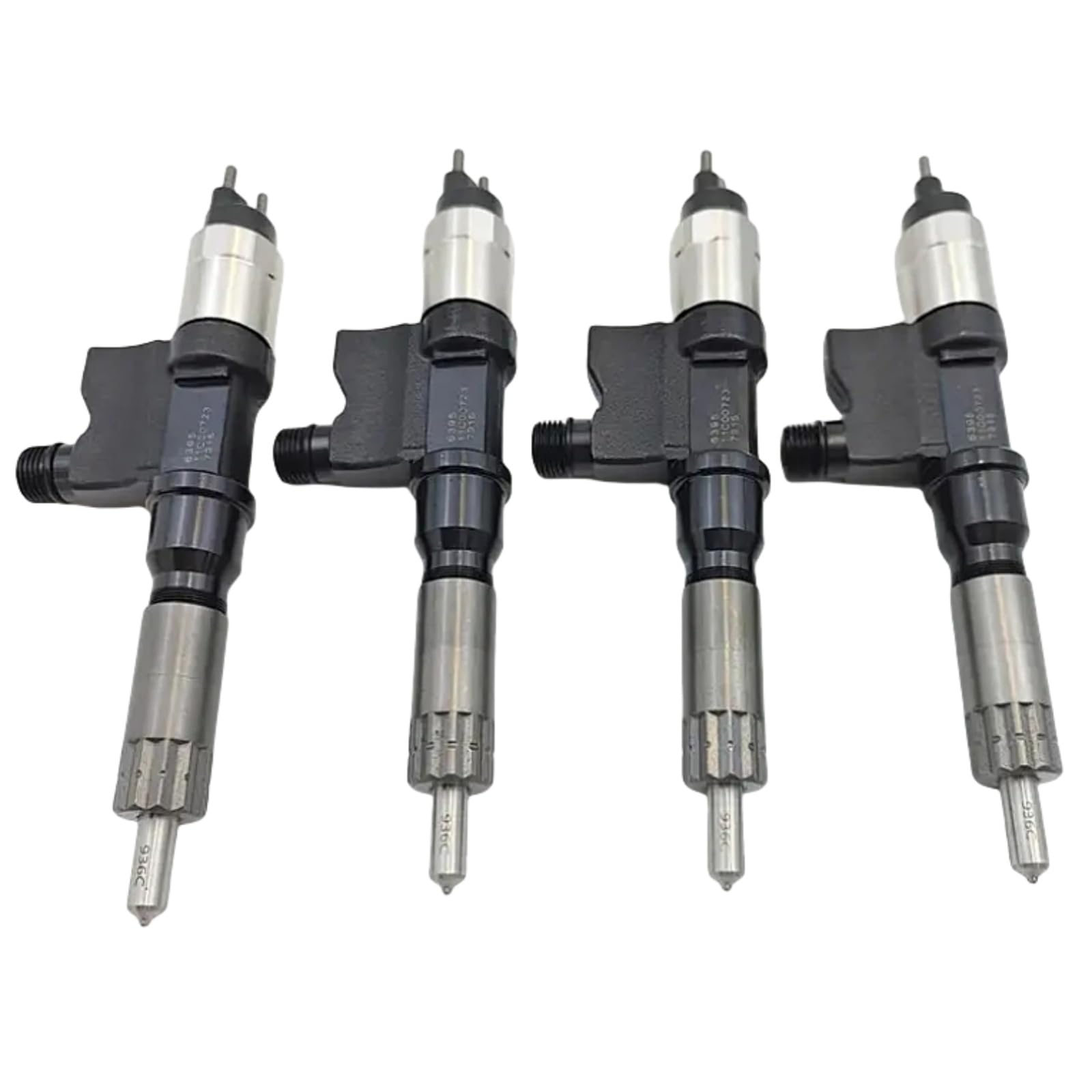 4pcs 095000-6395 Fuel Injector Compatible for ISUZU 5.2L 4HK1 7.8L 6HK1 Engine