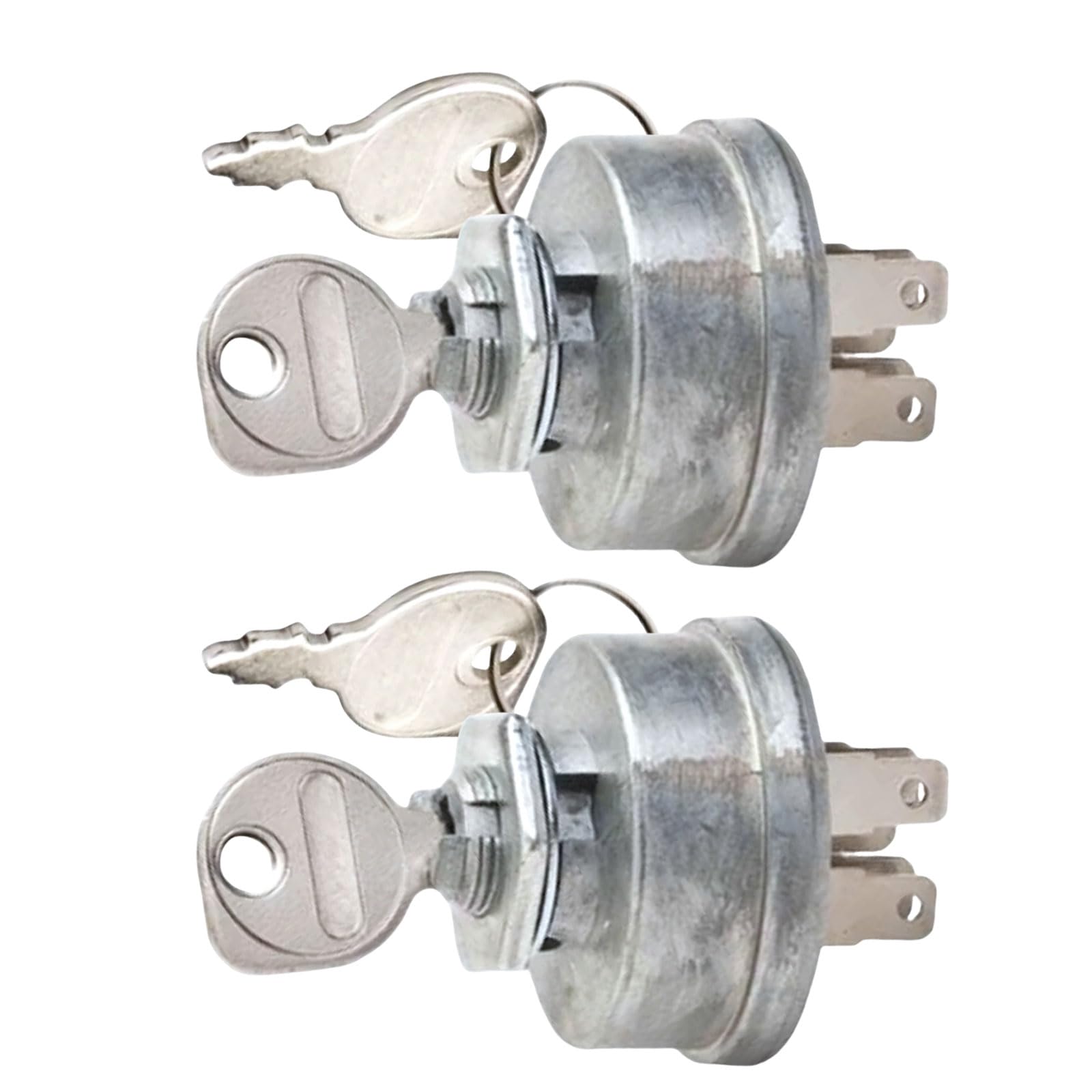 2PCS Ignition Switch 33-393 AM103286 Fits for John Deere 110 120 140 200 300 112 140 Replace parts