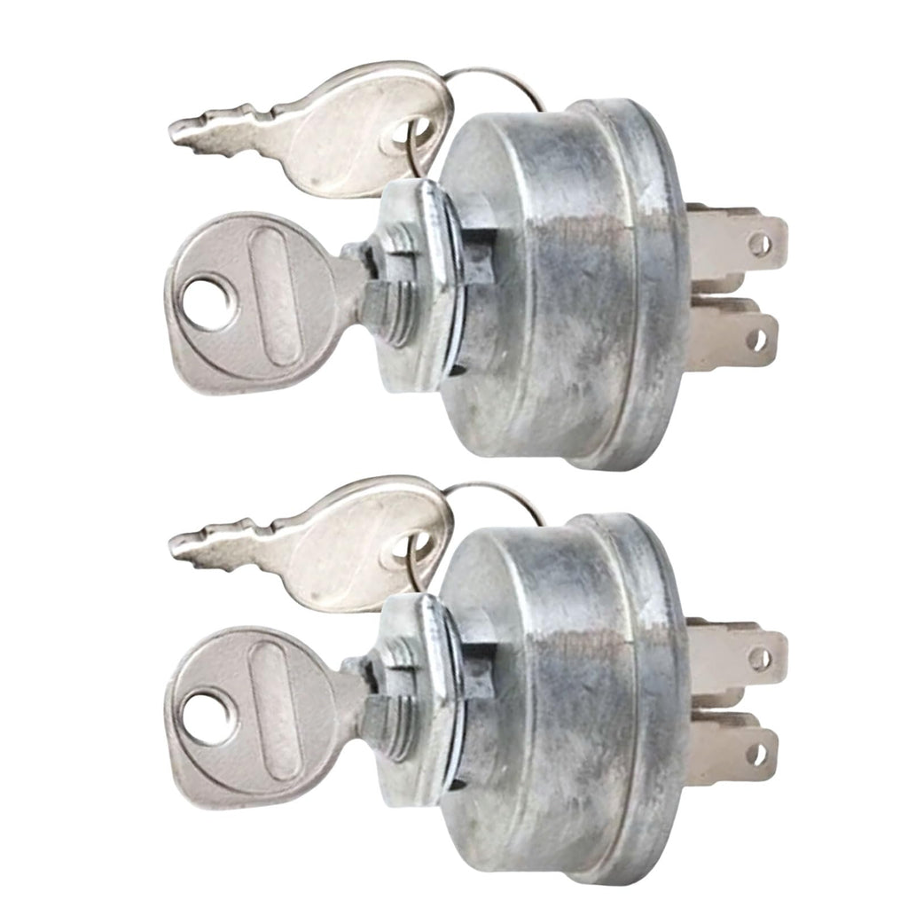 2PCS Ignition Switch 33-393 AM103286 Fits for John Deere 110 120 140 200 300 112 140 Replace parts
