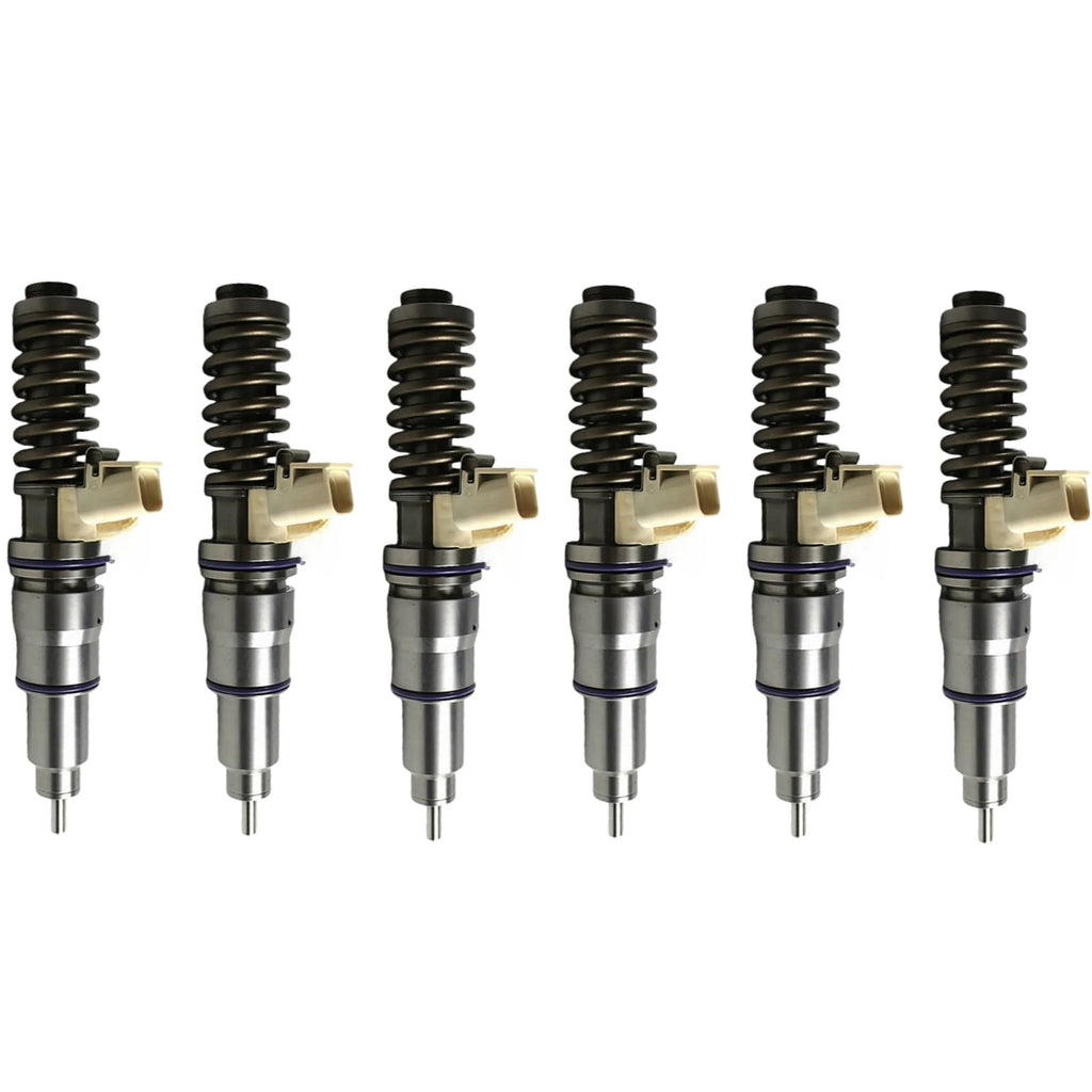 6pcs Fuel Injector Common Rail Injector BEBE4J01001 21582103 Fits for Volvo MD11 Engine