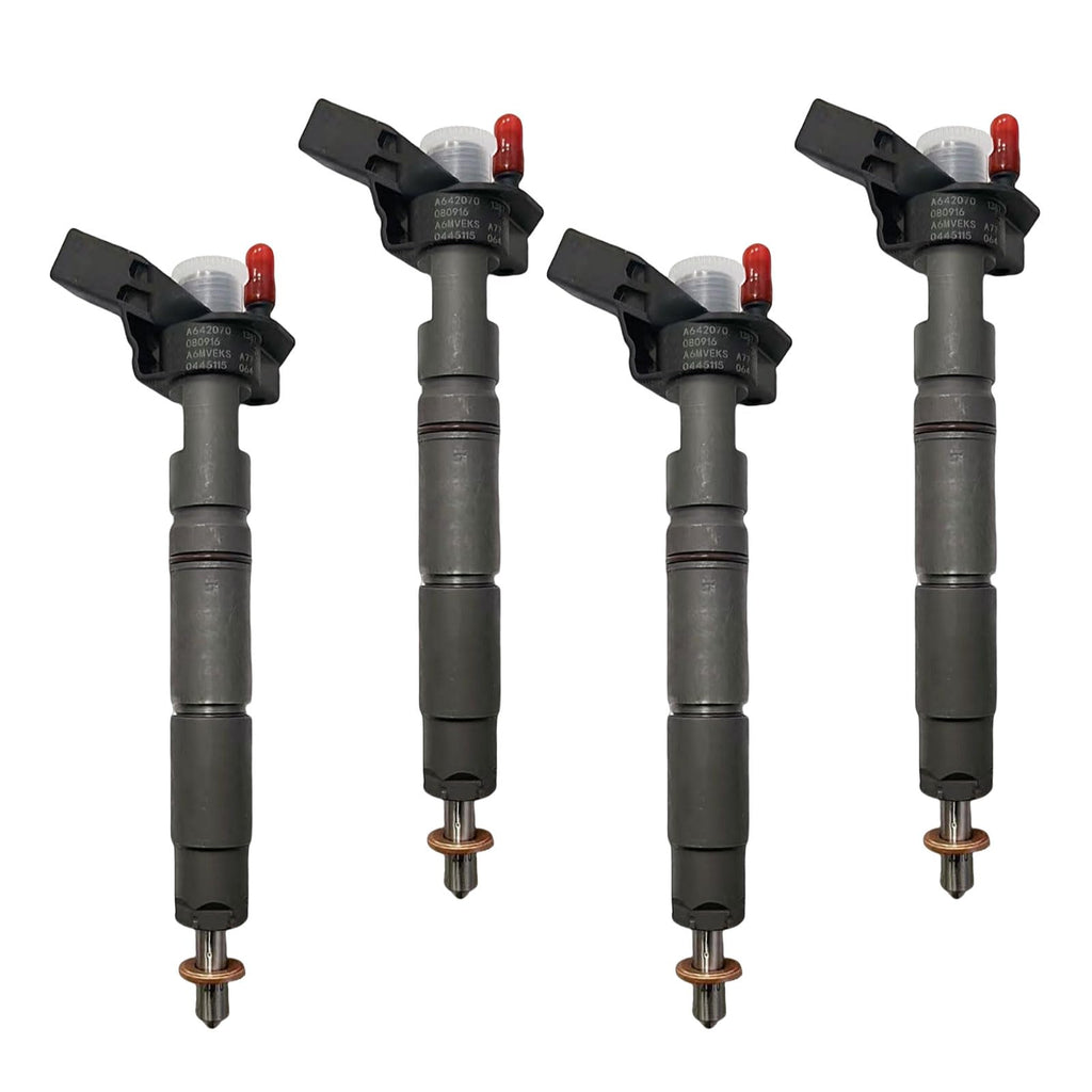 4PCS Fuel Injector 0445115064 0445-115064 Fits for MercedesBenz for Jeep 3.0 Om642 V6 Replace parts