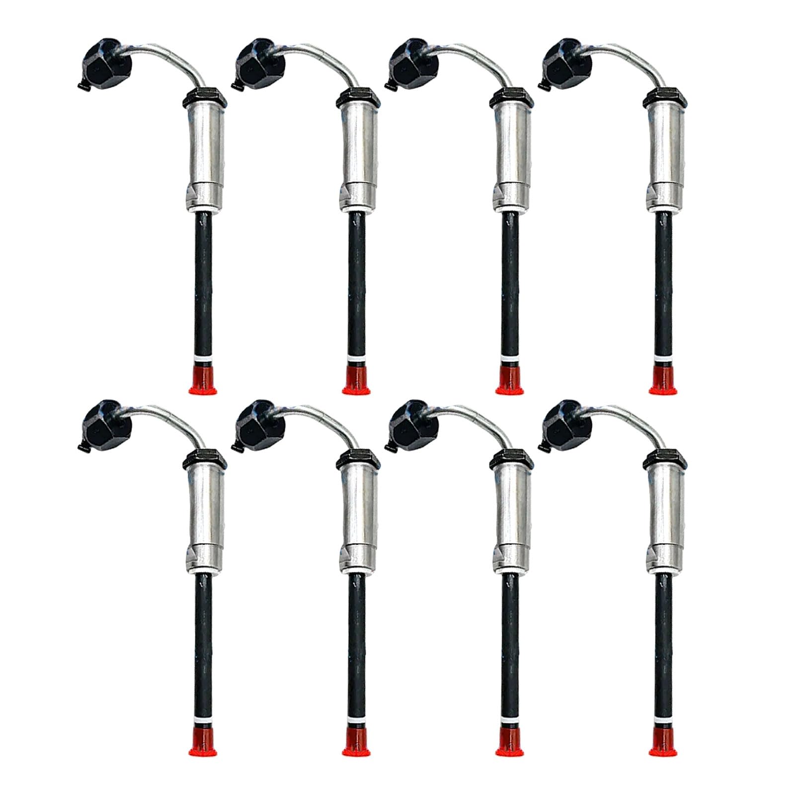 0R3420 4W-7016 8PCS Fuel Injector Pencil Nozzle Fits for Caterpillar Cat Engine 3208 Wheel Tractor 613C PS-500 Pr-1000