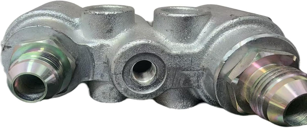 Sgaorcpas 6678076 7246783 47396759 Hydraulic Coupler Assembly Block 4BD4FH 48mm for Skid Steer Loader S175 S205 S250 T250 CASE Loader TR340 SV185 Loader L225 L221