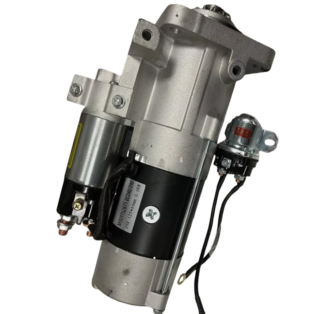 M009T62671 24V 12T Starter Motor Fits For Volvo Excavator EC160D EC135B Engine TAD560VE TAD764VE Replace parts
