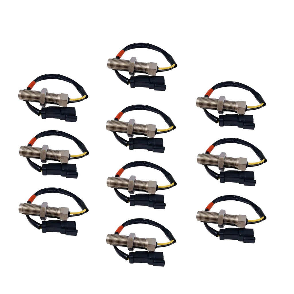 10pcs 324-4131 3244131 Speed Sensor Fits for Caterpillar Excavator E311C E311D E312CE 312D E313D E320C Engine C6.4 C4.2 3066
