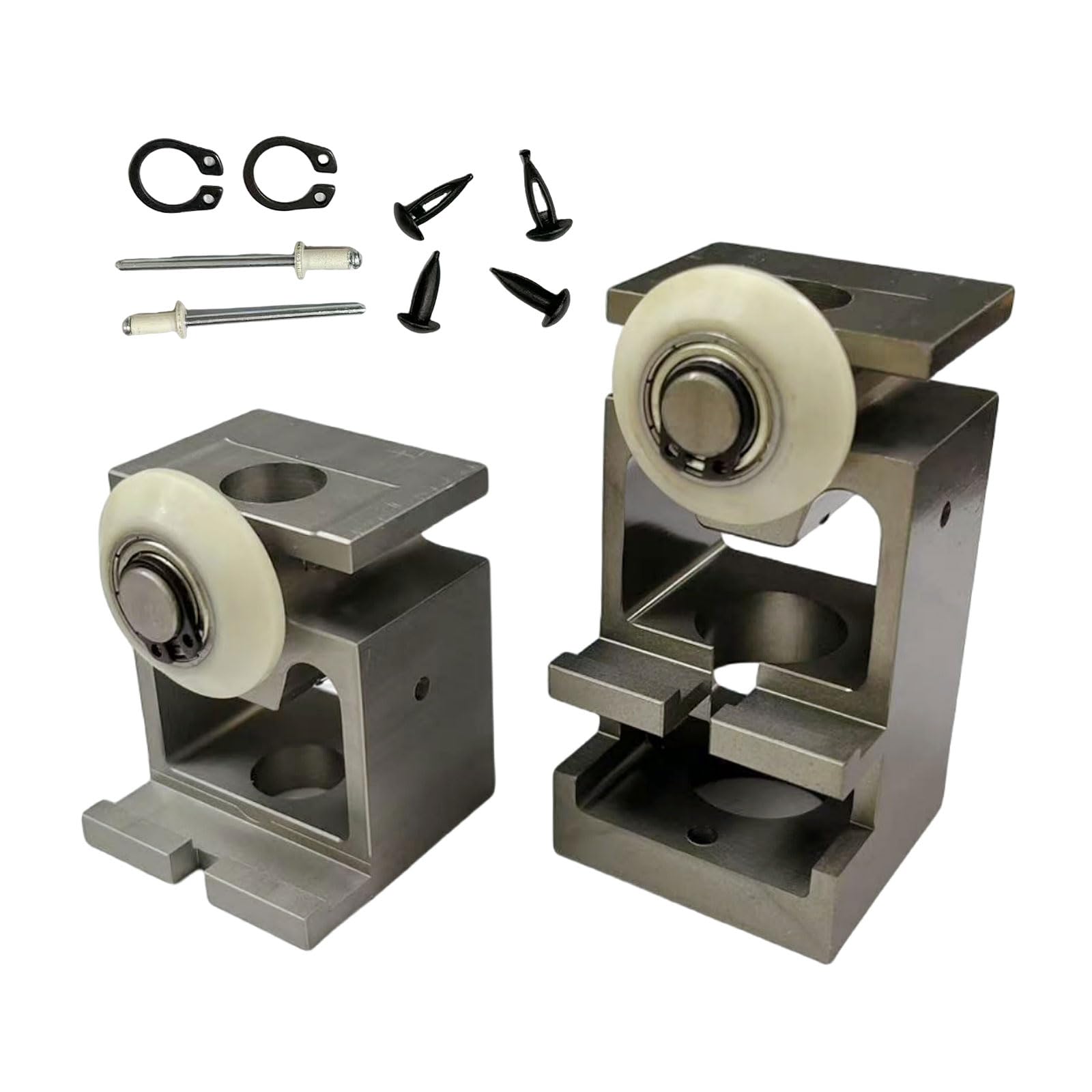 379060 Standard Bearing Block Kit with Roller Fits for In-Wall Slide-Outs on Rv, Includes Upper and Lower Blocks, Exact-Match Component. Replace parts