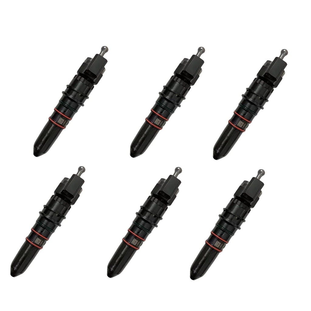 6Pcs New Fuel Injector Replacement for Cummins M11 QSM11 ISM11 Diesel Engine 3406604 3064881