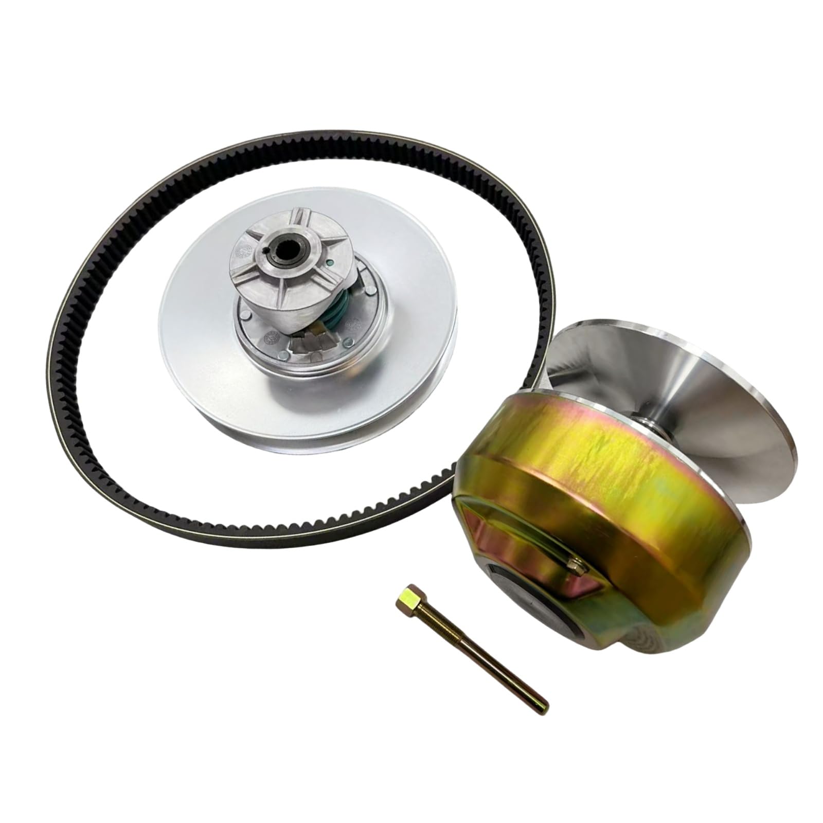 Clutch Kit With Belt AM138487 AM140986 Compatible with Yanmar 3TNV70 Engine John Deere Utility Vehicle 4X2 HPX 4X4 HPX 4X4 Gator 4X2 Gator HPX815E Military 6X4 Gator 6X4 Gator