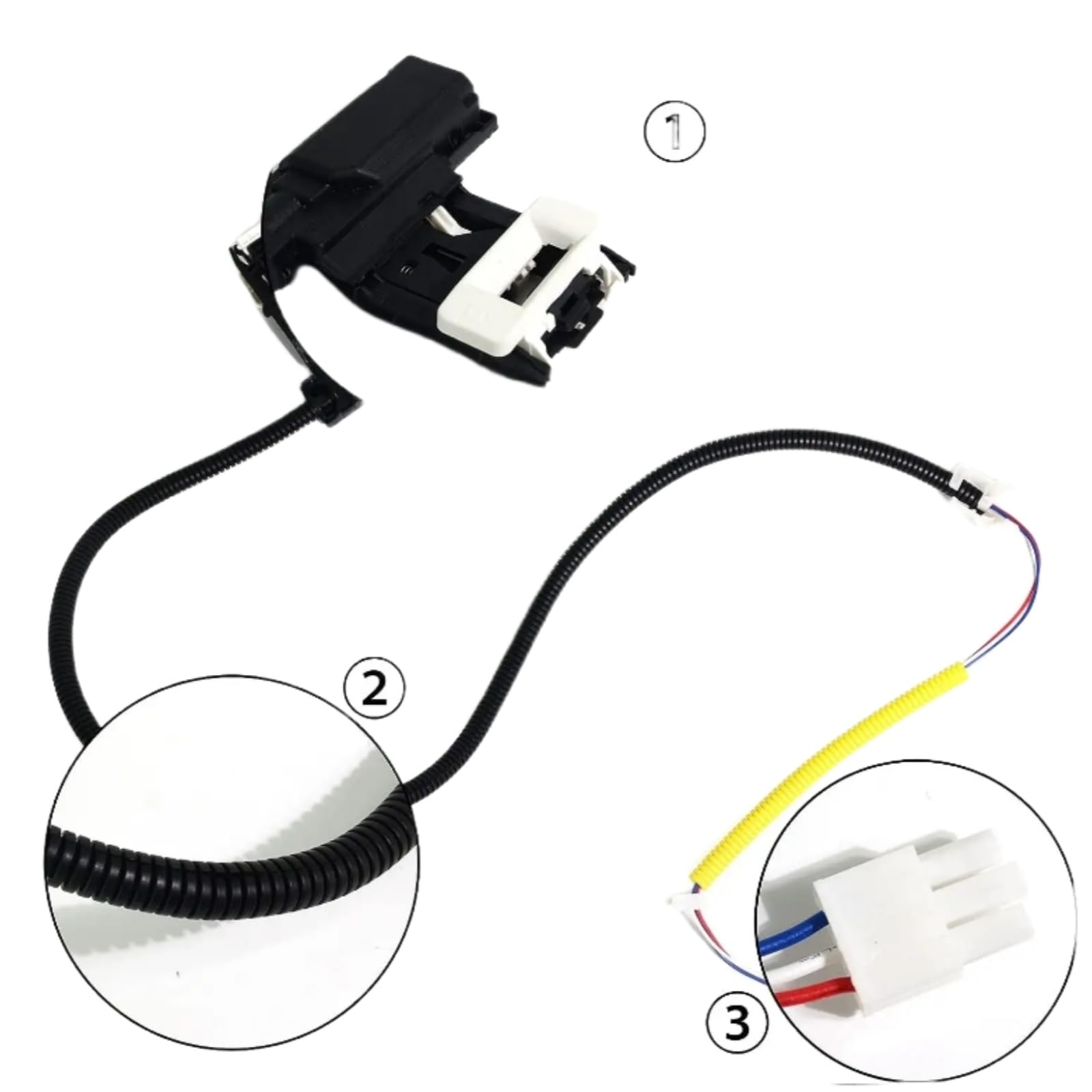 W11307244 W10682535 W10837741 W10714899 Washer Lid Lock Switch Lid Strike Set Fits for NTW4516FW3 NTW4516FW2 Compatible with Whirlpool Maytag Kenmore Washer Machine Replace parts