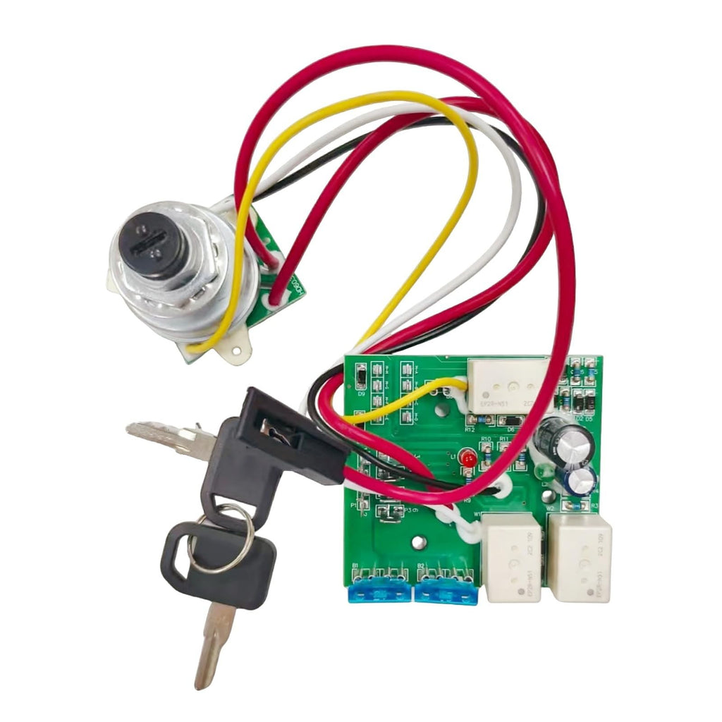 Ignition Switch Module with Keys  AM127824 AM132500 AM128754 AM130341 Fits for John Deere LX255 GT245 LX277 GT235 GX255 345 Replace parts