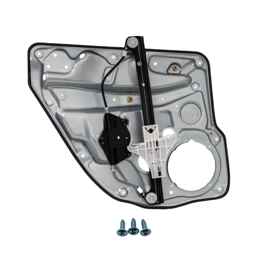 1J4839461 Rear Left Door Power Window Regulator with Panel Fits for VW Bora Golf IV 1998-2003 Replace parts