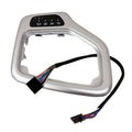 5YD27LS5AA White Transmission Shifter Bezel with Harness Fits for 2014-2018 Jeep Replace parts