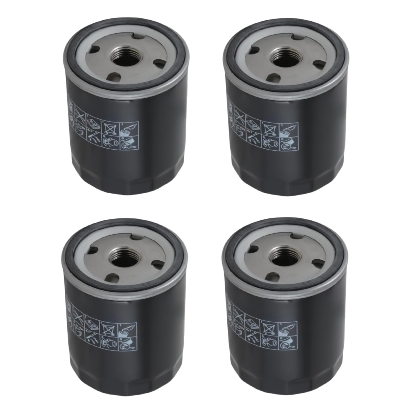 4PCS 49924 49924GT Oil Filter Fits for Genie GTH-636 GTH-6622 GS-3384 GS-3390 S-40 S-45 S-60 Z-135/70 Z-45 XC for Deutz F4L2011F