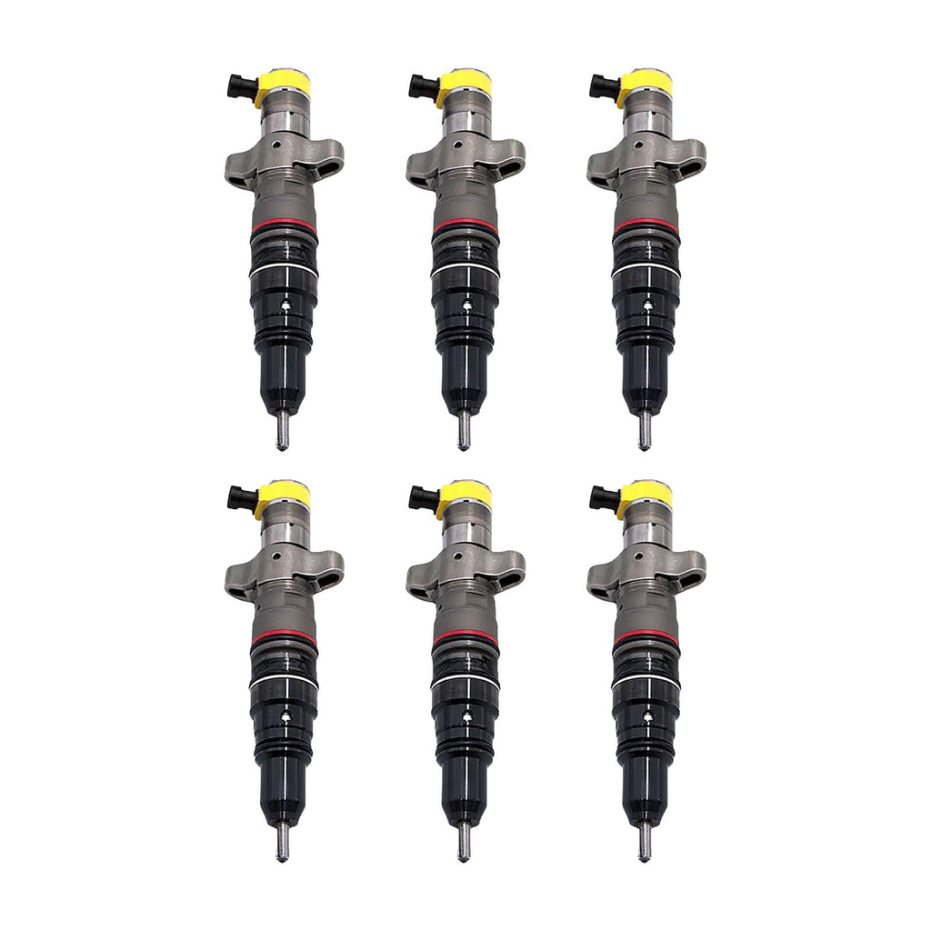 6PCS Fuel Injector 254-4339 Fits for Cat C9 Engine