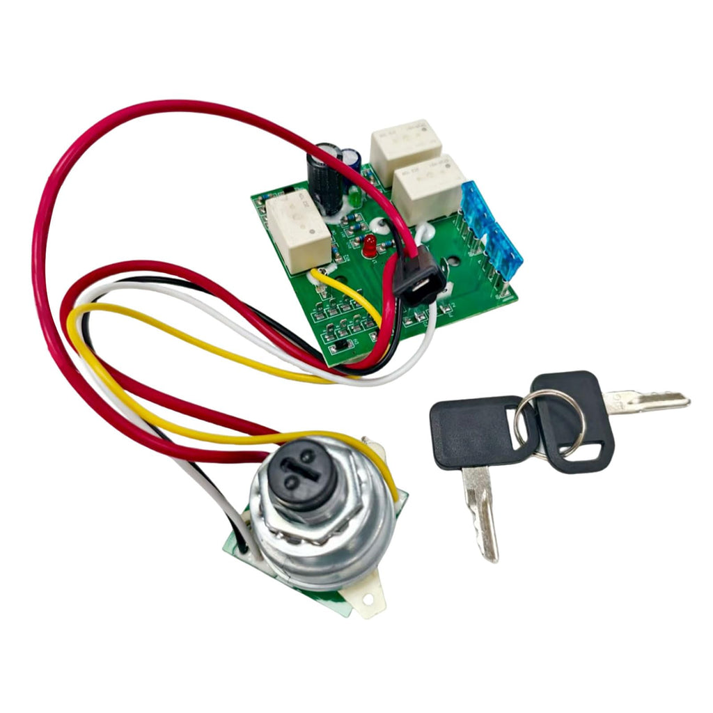 Ignition Switch Module with Keys  AM127824 AM132500 AM128754 AM130341 Fits for John Deere LX255 GT245 LX277 GT235 GX255 345 Replace parts
