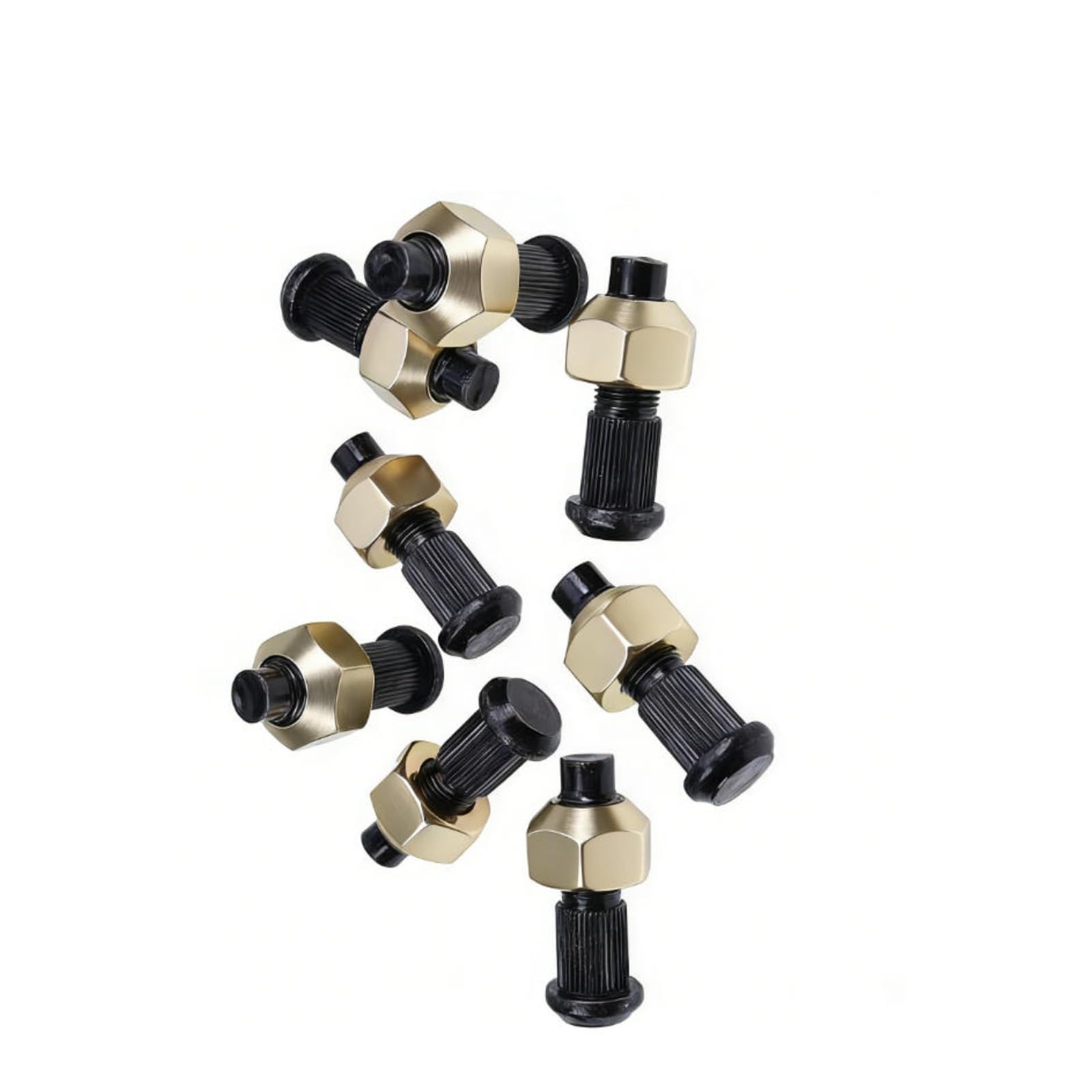 8PCS Lug Nut & Stud Kit Fits for Bobcat Skid Steer S220 S250 S300 A220 A300